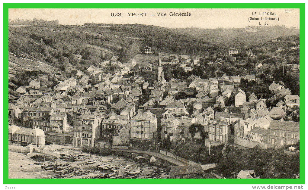 DEUXC.P.A. YPORT Vues Générales Et Falaise D'aval .(recto Verso) - Yport