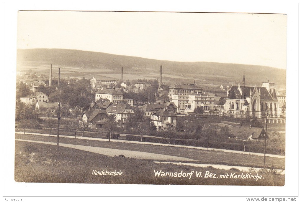 Warnsdorf VI. Bez. Mit Karlskirche - Tchéquie