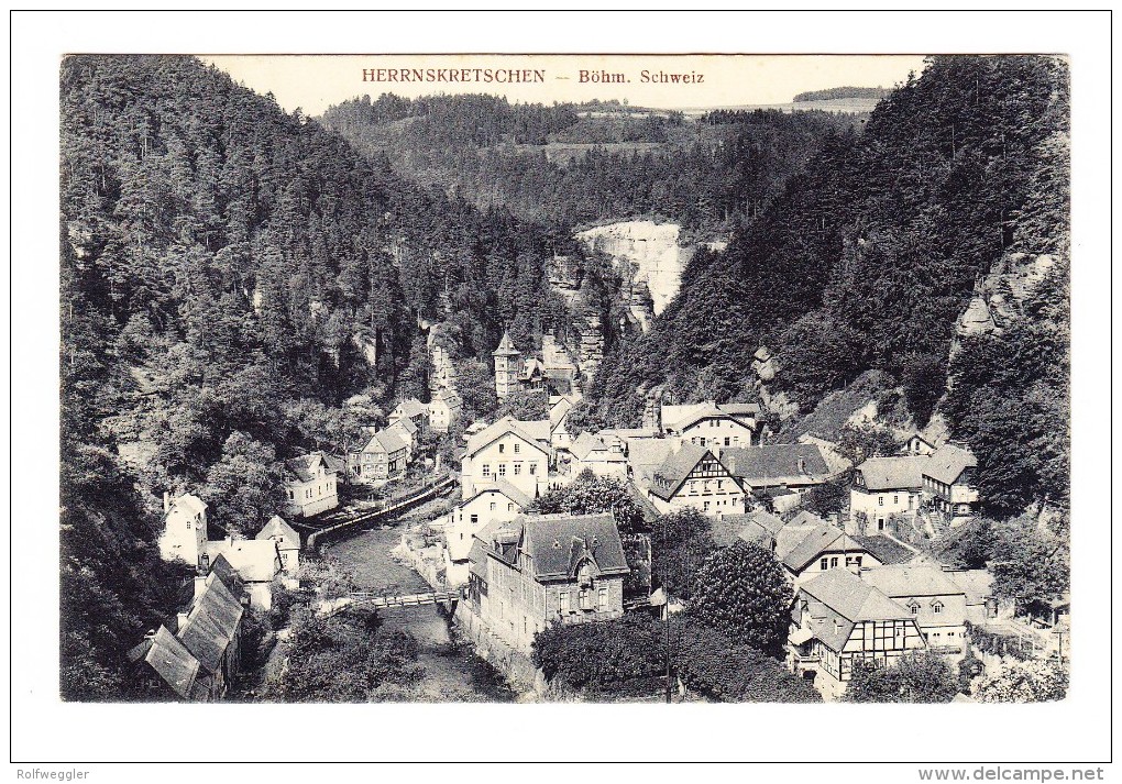 Herrnkretschen - Böhm. Schweiz - Tchéquie