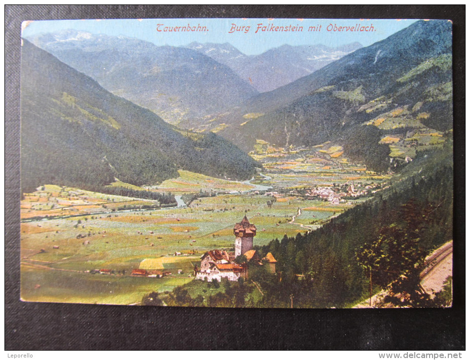 AK OBERVELLACH Falkenstein Ca.1915  ////  D*11501 - Obervellach