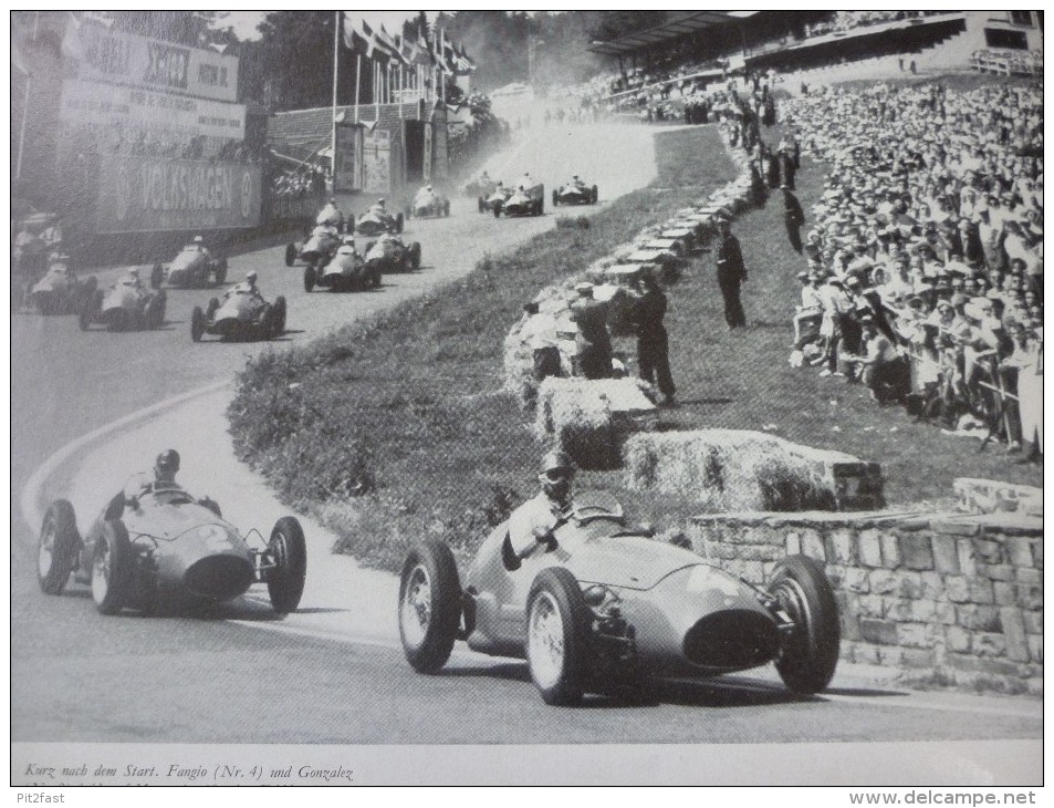Der Rennfahrer Und Sein Wagen ,1954, Motorsport - Buch , Rennwagen , Mercedes , Bregenz  - Lochau , Vorarlberg , Ferrari - Cars