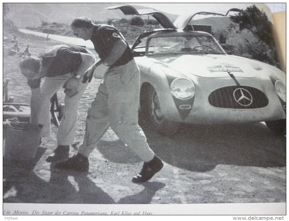 Der Rennfahrer und sein Wagen ,1954, Motorsport - Buch , Rennwagen , Mercedes , Bregenz  - Lochau , Vorarlberg , Ferrari