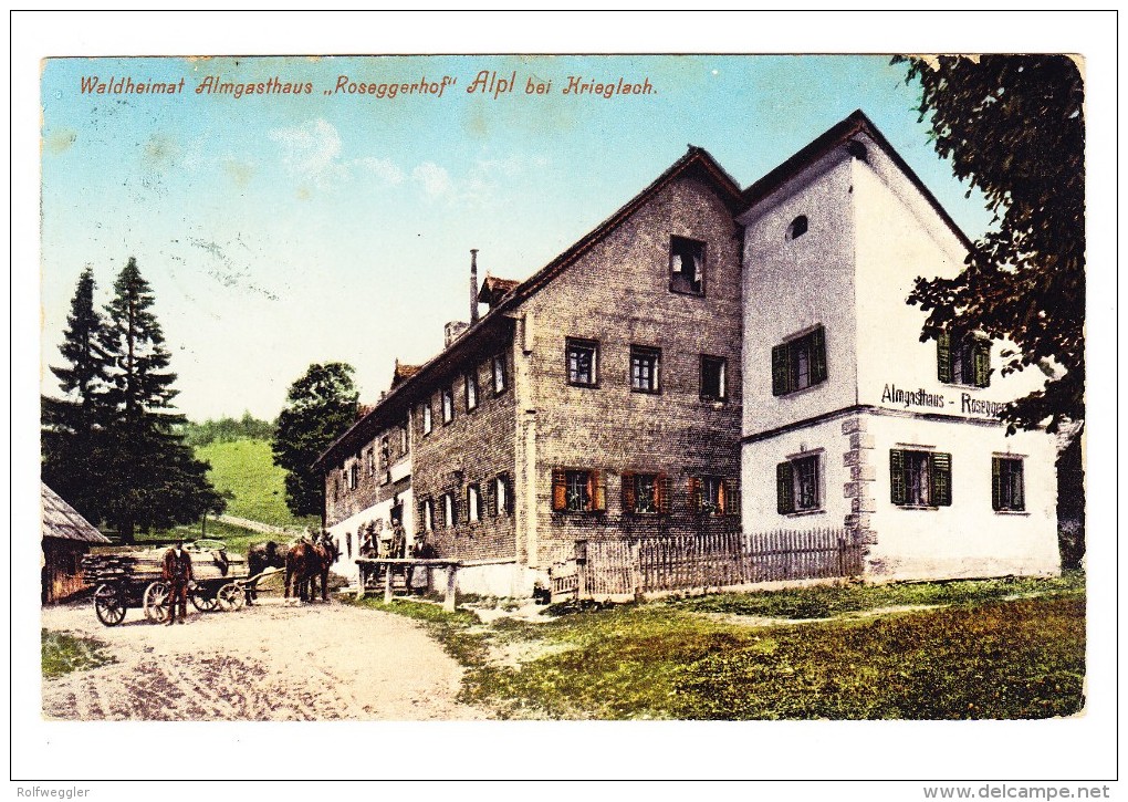 Krieglach - "Roseggerhof" Almgasthaus - Krieglach