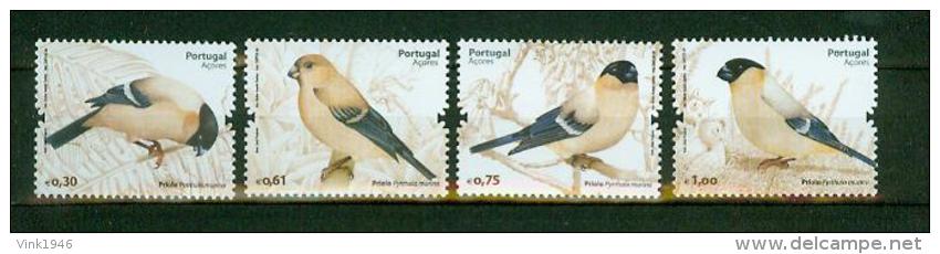 Portugal Azores 2008,4V,birds,vogels,vòge L,oiseaux,aves,MNH/Postfr Is, (E2283it) - Andere & Zonder Classificatie