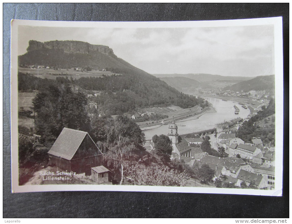 AK LILIENSTEIN B. Bad Schandau Ca.1935   ////  D*11511 - Bad Schandau