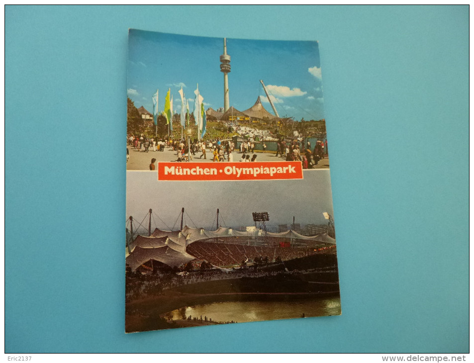 LE STADE OLYMPIQUE DE MUNICH. - Stades