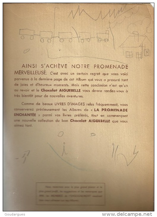 Album "la Promenade Enchantée" Chocolat Aiguebelle  Album N°2 - Schokolade