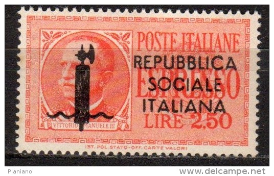 PIA -  ITALIA  - 1944 : Espressi Del 1932-33 Soprastampati   - (SAS 21-22) - Nuovi