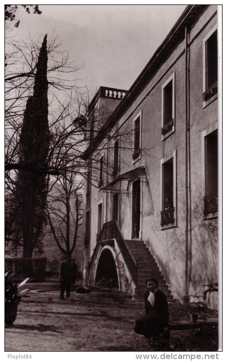 GARD - ST HIPPOLYTE DU FORT - CHATEAU DE FIGARET - CARTE PHOTO. - Valleraugue