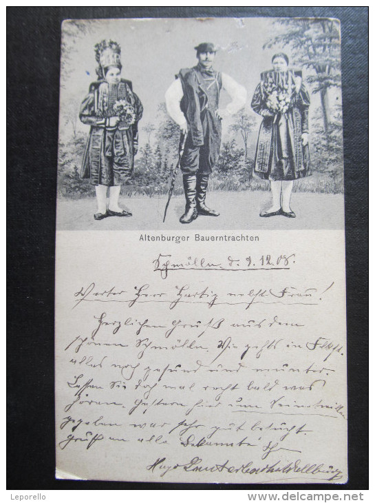 AK ALTENBURG Altenburger Trachten Tracht Costumi  1906  ////  D*11528 - Altenburg