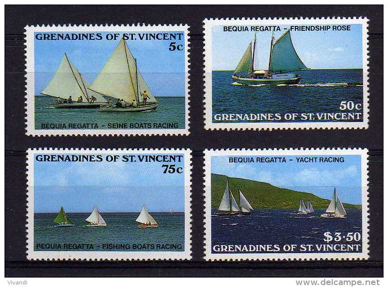 Grenadines Of St Vincent - 1988 - Bequia Regatta - MNH - St.Vincent (1979-...)