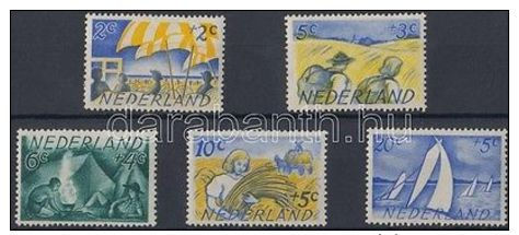 Netherlands Stamp Summer Stamps Set MNH 1949 Mi 516-520 WS134339 - Altri & Non Classificati