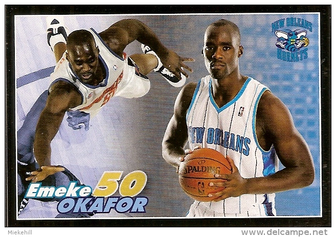 BASKETBALL STARS -EMEKE 50 OKAFOR-NEW ORLEANS HORNETS - Autres & Non Classés