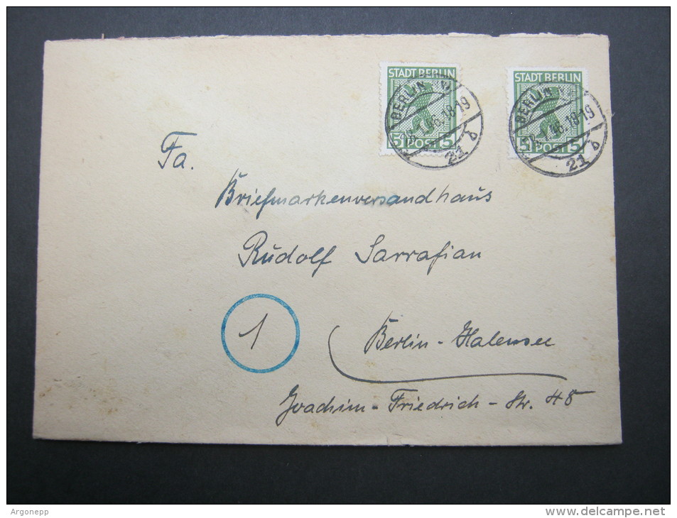 1946, Brief Aus Berlin - Berlín & Brandenburgo