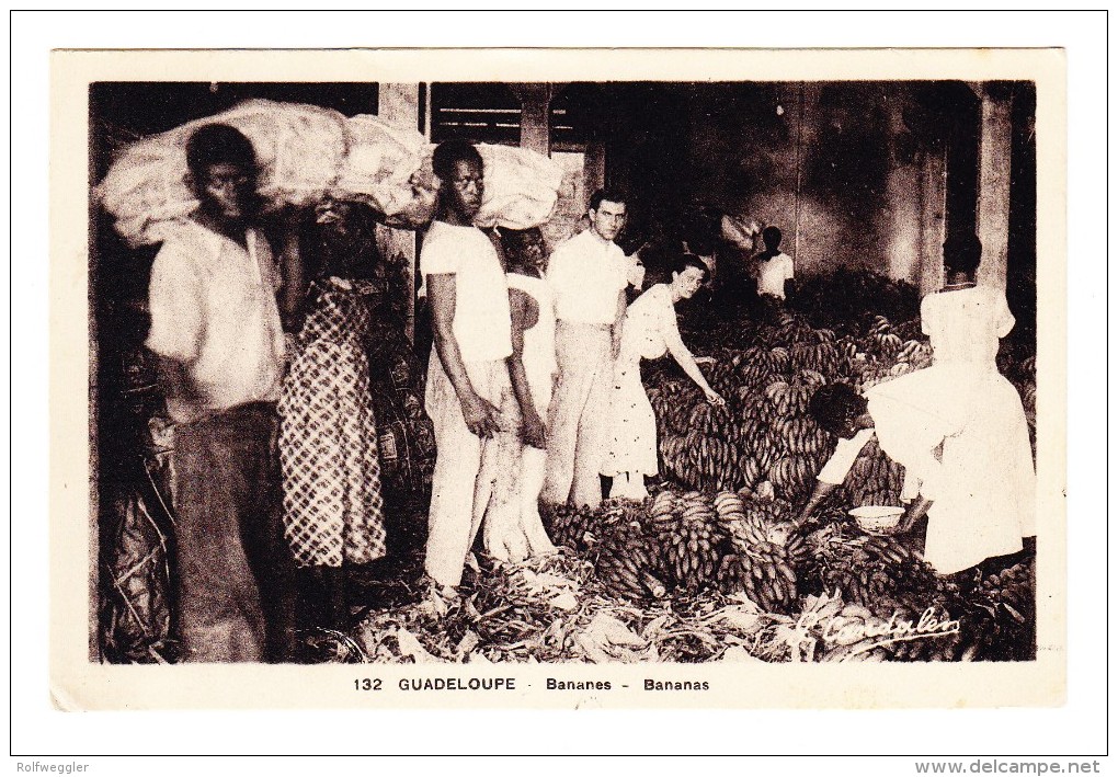 Guadeloupe - Marché De Bananes - Marktplaatsen