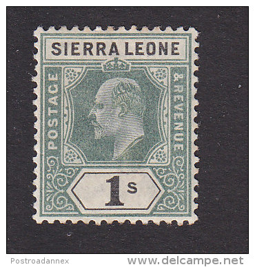 Sierra Leone, Scott # 73, Mint Hinged, King Edward VII, Issued 1903 - Sierra Leone (...-1960)