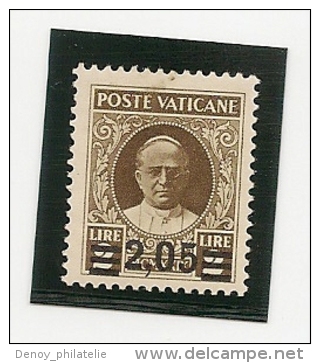 Vatican N° 62 ** Sans Charniére,  Signé Scheller  , Trés Beau Timbre - Neufs