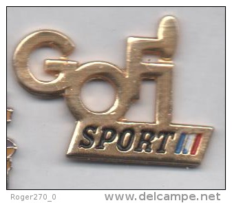 Beau Pin's , Golf ?? Sport Tricolore - Golf