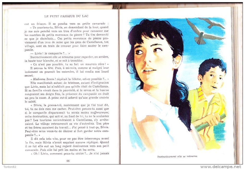Paul Jacques Bonzon - Le Petit Passeur Du Lac  - Idéal Bibliothèque N° 105- ( 1956  ) . - Ideal Bibliotheque