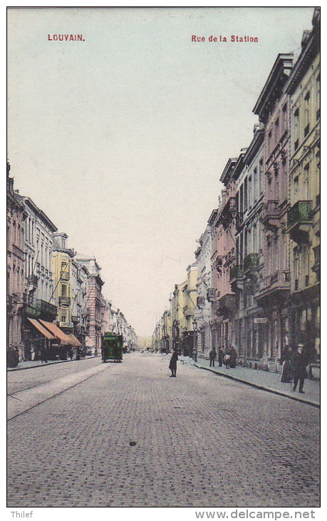 Louvain 279: Rue De La Station ( Tramway ) - Leuven