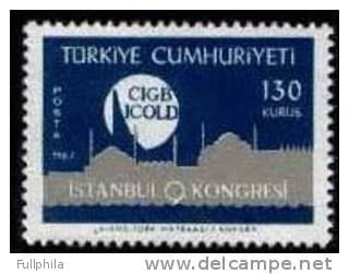 1967 TURKEY CONGRESS OF INTERNATIONAL LARGE DAMS COMMISSION MNH ** - Unused Stamps