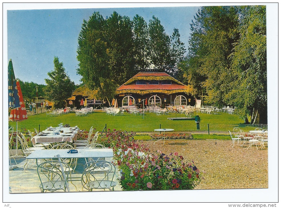 @ CP BAGATELLE, PARC D'ATTRACTIONS ENTRE BERCK ET MERLIMONT, LA PAILLOTE VUE DU RESTAURANT, PAS DE CALAIS 62 - Autres & Non Classés