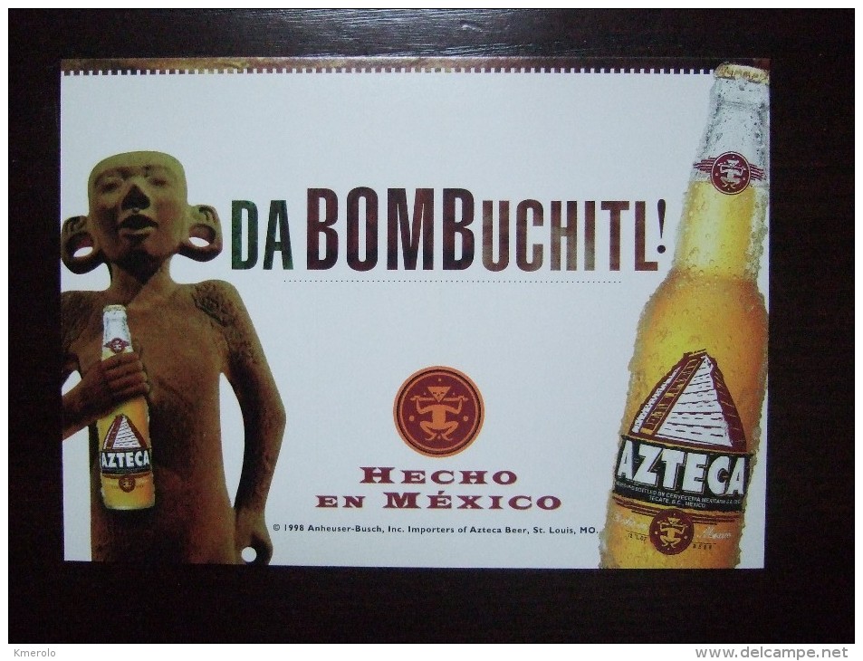 Azteca Mixed Tequila Alcoolich Drink Carte Postale - Advertising