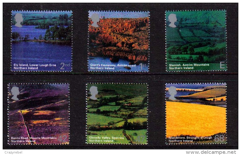 GB 2004 QE2 Northern Ireland Journey Set Umm Stamps   ( 1291 ) - Neufs