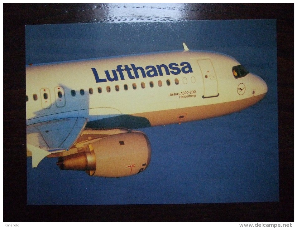 Lufthansa Airlines Carte Postale - 1946-....: Moderne