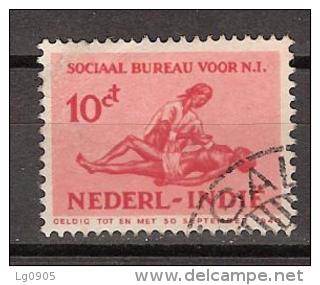 Nederlands Indie Netherlands Indies Dutch Indies 269 Used ; Sociaal Bureau 1939 - Niederländisch-Indien