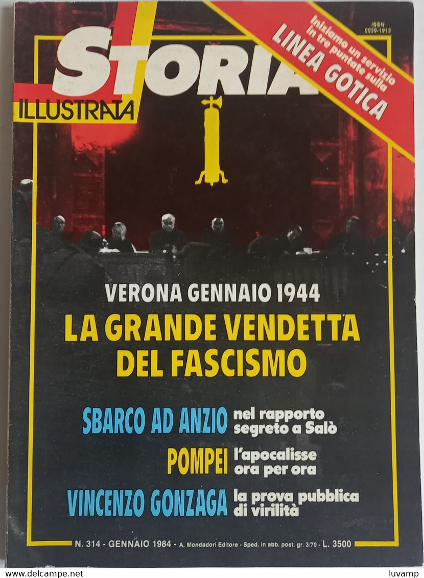 STORIA ILLUSTRATA - GENNAIO 1984 - GRANDE VENDETTA DEL FASCISMO  ( CART 77B) - History