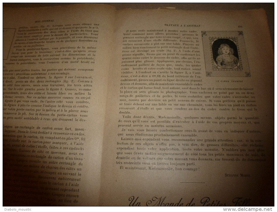 1911 MON JOURNAL: Dessins (René Vincent , Harry Eliot) ;Kra-Gul pte fille à l'Âge de Pierre; BONAPARTE et la marchande