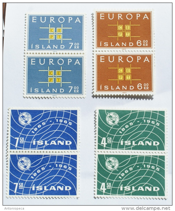 ISLANDA 1965 EUROPA MNH** - Neufs