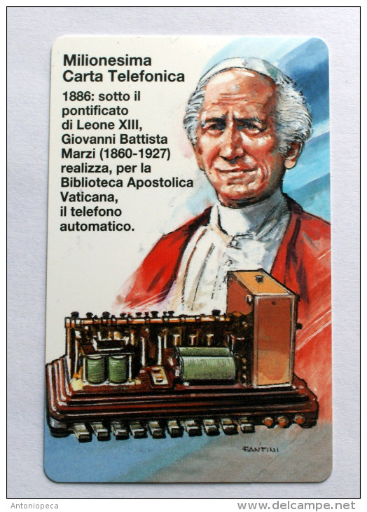 VATICANO 2000 - I MILION TELEPHONE CARDS LEONE XIII, NEW - Vaticano