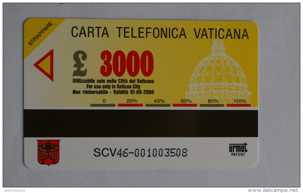 VATICANO 2000 - I MILION TELEPHONE CARDS LEONE XIII, NEW - Vatican