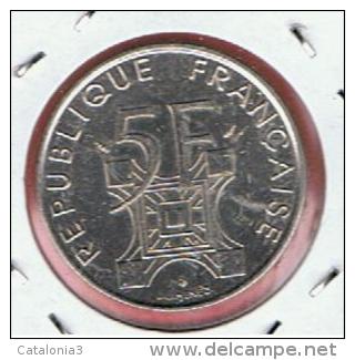 FRANCIA - FRANCE =  5 Franc  1989 SC    KM968  Torre EIFFEL - Altri & Non Classificati