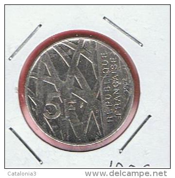 FRANCIA - FRANCE =  5 Franc  1992  KM1006 - Otros & Sin Clasificación