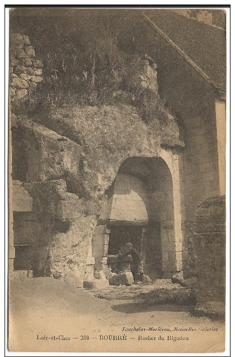 239. WWI Soldiers Mail On A Loir-et-Cher France Postcard, Never Mailed – Written On The Way To The Front, - War 1914-18