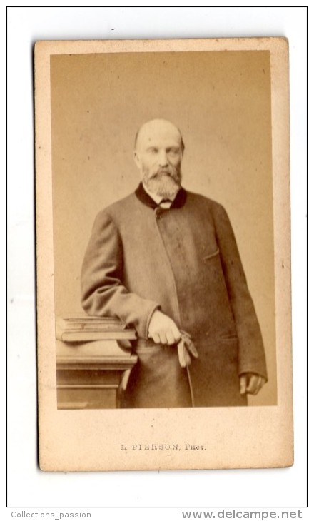 Photographie , François D´Orléans , Prince De JOINVILLE , 1818-1900, 2 Scans - Berühmtheiten