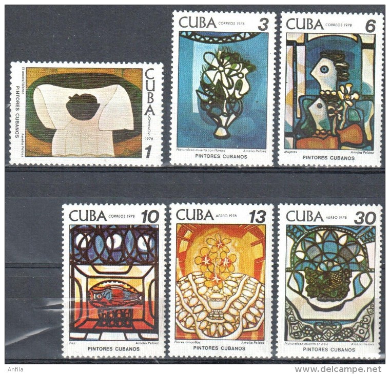 Caribbean Island 1978 - Art. Painting Gemalde Mi.2337-2342MNH (**) - Neufs