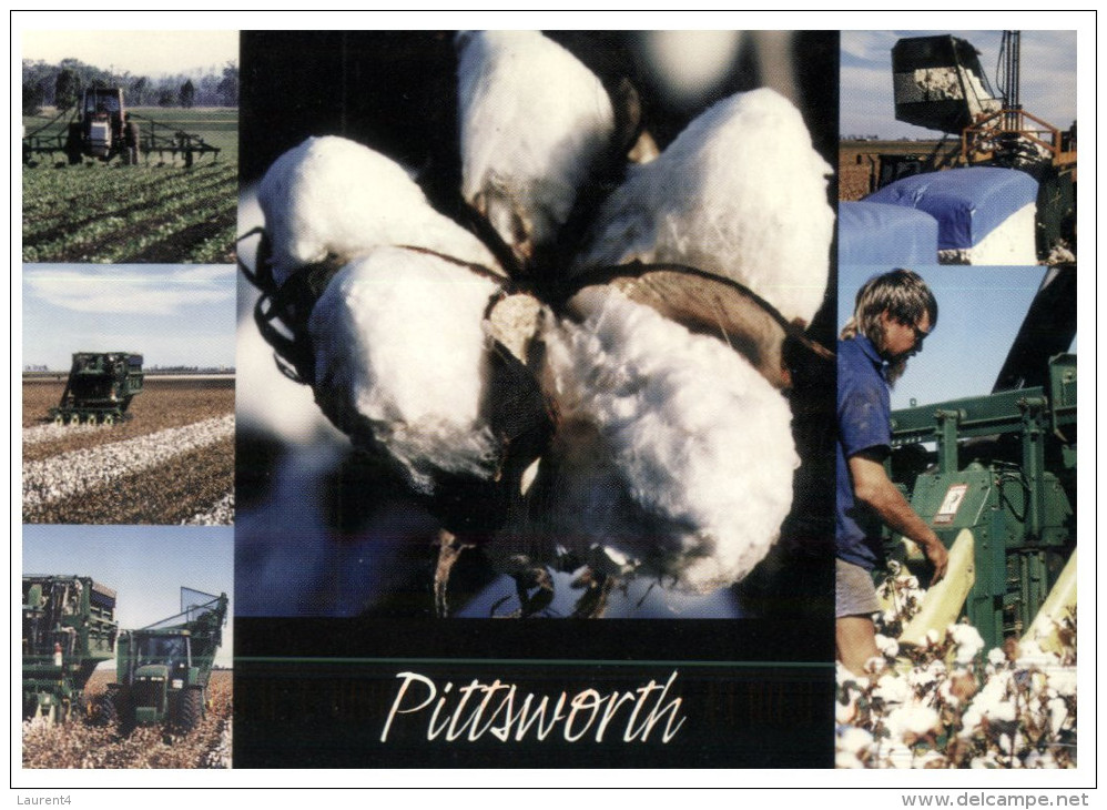 (PH 23) Australia - Cotton Farming - Outback