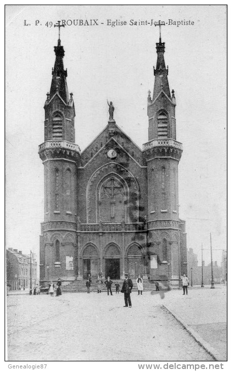 59 - ROUBAIX - EGLISE SAINT JEAN BAPTISTE - Roubaix