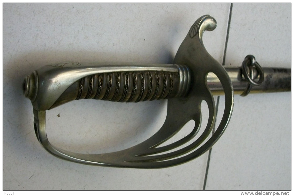 FRANCE - SABRE d'OFFICIER de TROUPES à PIED modèle 1882