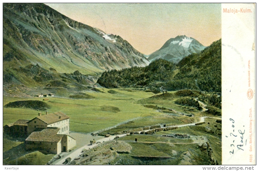 Zwitserland - Suisse - Maloja -  Kulm - 1900 - Autres & Non Classés