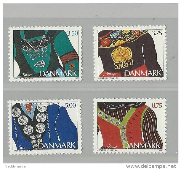 Danemark: 1067/ 1070 ** - Unused Stamps