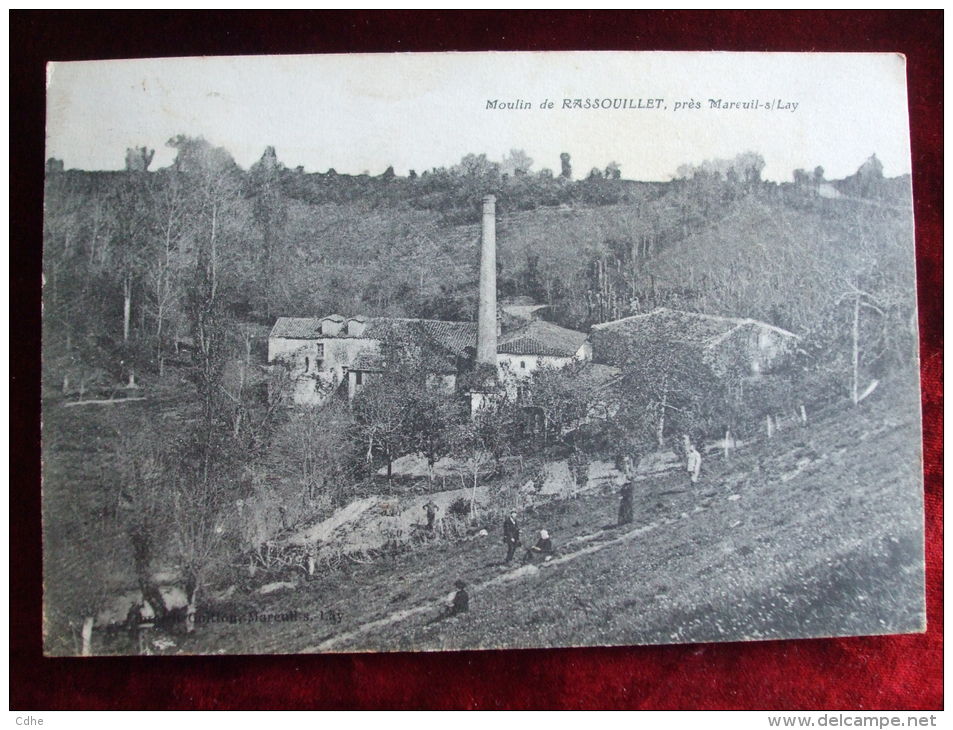 STPAT - 85 -  MOULIN DE RASSOUILLET PRES MAREUIL S/ LAY - Other & Unclassified