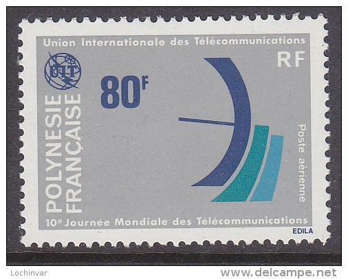 FRENCH POLYNESIA, 1978 TELECOM 1 MNH - Unused Stamps