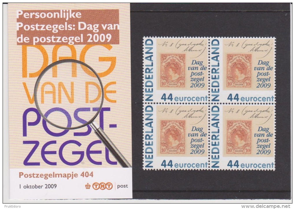 The Netherlands Stamps Folder Postzegelmapje 404 Mi 2696 Stamp's Day - Queen Wilhelmina * * 2009 - Neufs