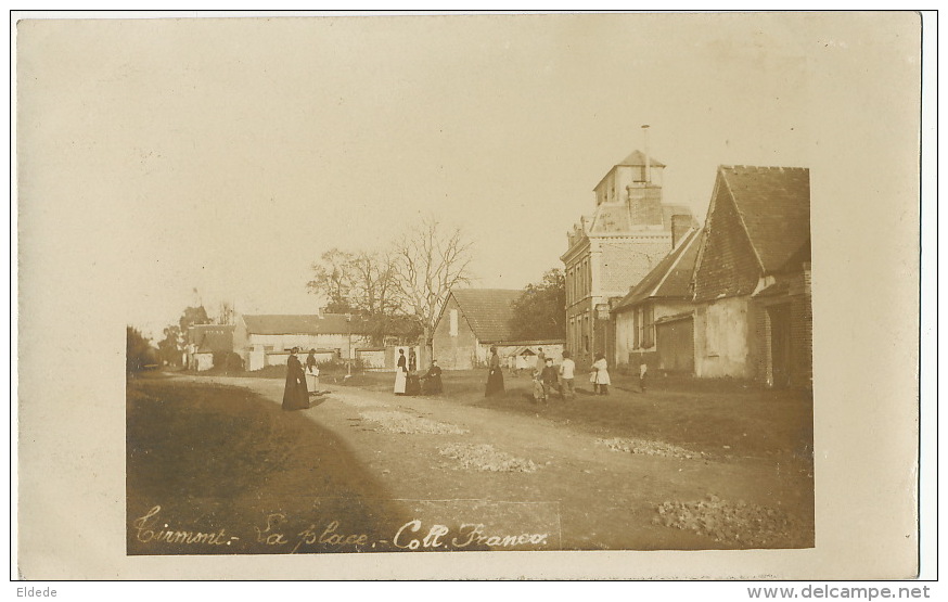 Carte Photo Tirmont La Place Coll. Franco - Autres & Non Classés