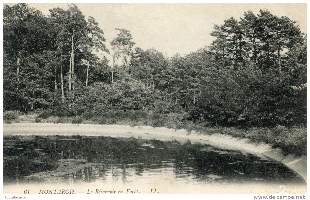 CPA 45 MONTARGIS LE RESERVOIR EN FORET - Montargis